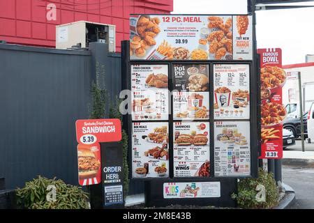 kfc drive through near me.